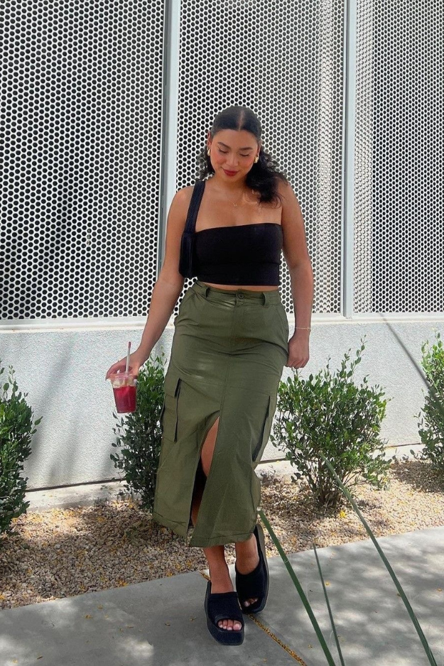 14 Cargo Skirt Outfits That Actually Make This Trend Work