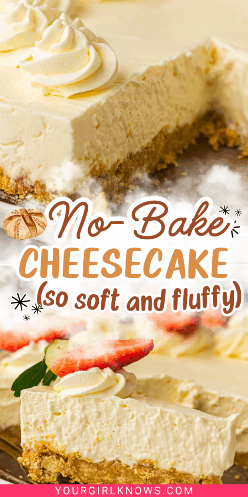 No Bake Cheesecake That’s Creamy, Set Perfectly, and Takes Almost No Effort