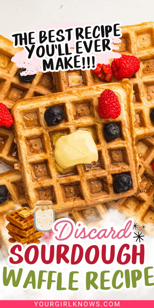 Sourdough Discard Waffles That Turn Leftover Starter Into the Best Breakfast of the Week Sourdough Discard Waffles That Turn Leftover Starter Into the Best Breakfast of the Week