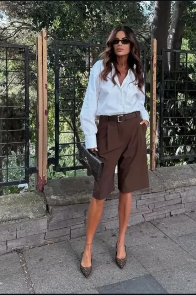 26 Jorts Outfits That Feel Effortless, Casual, and Just the Right Amount of Cool