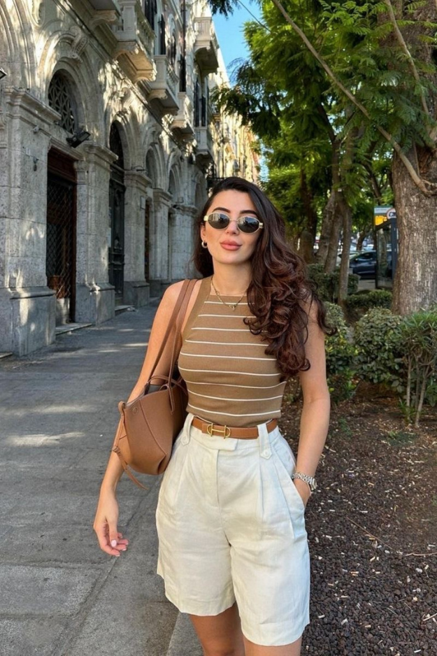 26 Jorts Outfits That Feel Effortless, Casual, and Just the Right Amount of Cool