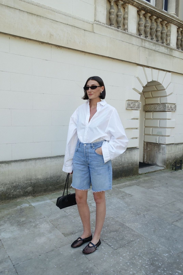 26 Jorts Outfits That Feel Effortless, Casual, and Just the Right Amount of Cool