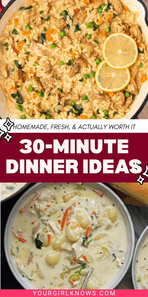 19 30-Minute Dinner Ideas for Nights When You Want Good Food Fast (and No Stress) 19 30-Minute Dinner Ideas for Nights When You Want Good Food Fast (and No Stress)