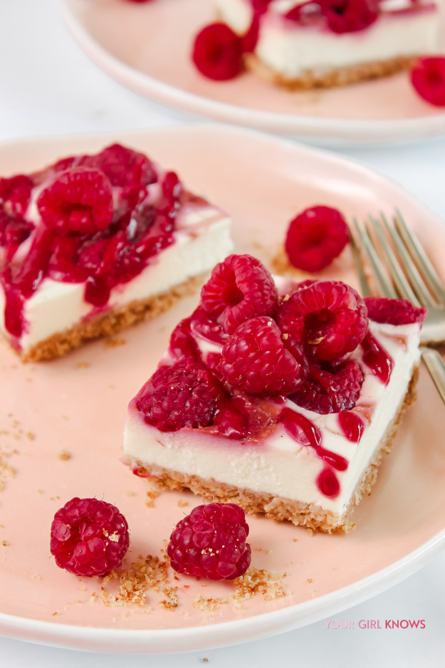 The Only Raspberry Cheesecake Bars Recipe You’ll Need From Now On The Only Raspberry Cheesecake Bars Recipe You’ll Need From Now On