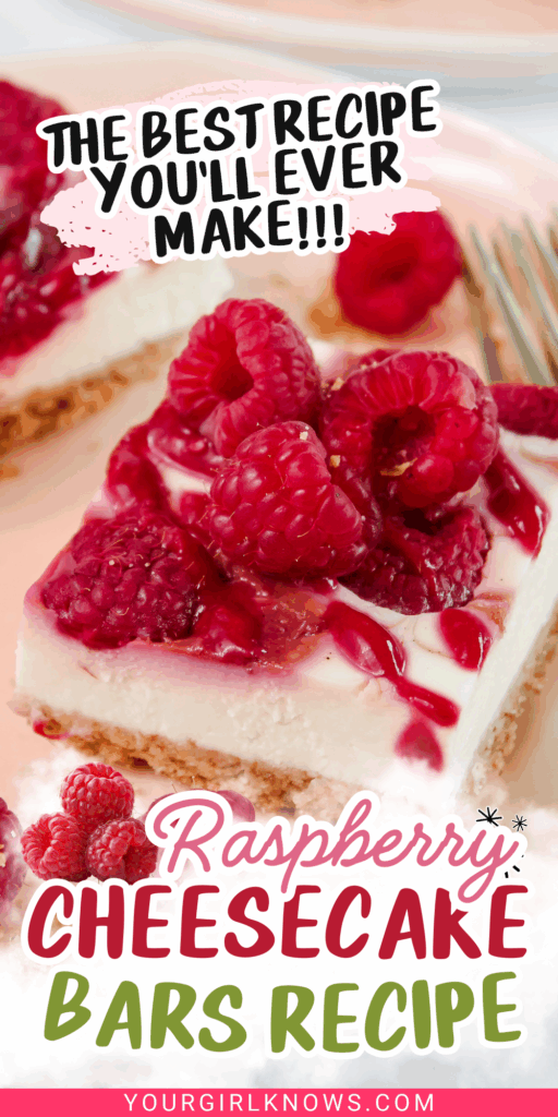 The Only Raspberry Cheesecake Bars Recipe You’ll Need From Now On The Only Raspberry Cheesecake Bars Recipe You’ll Need From Now On