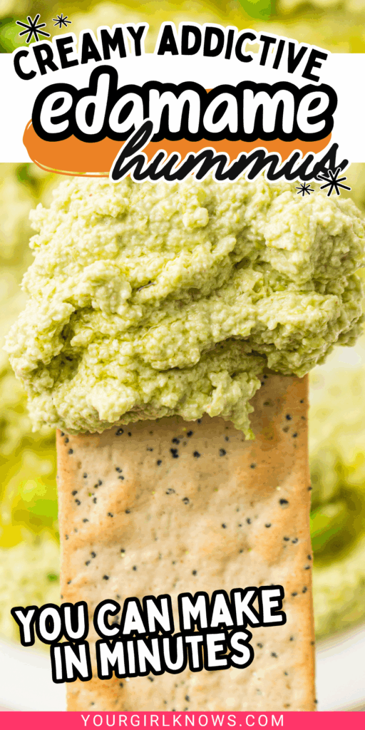 Easy Edamame Hummus You Can Make in Minutes (And Want to Put on Everything)