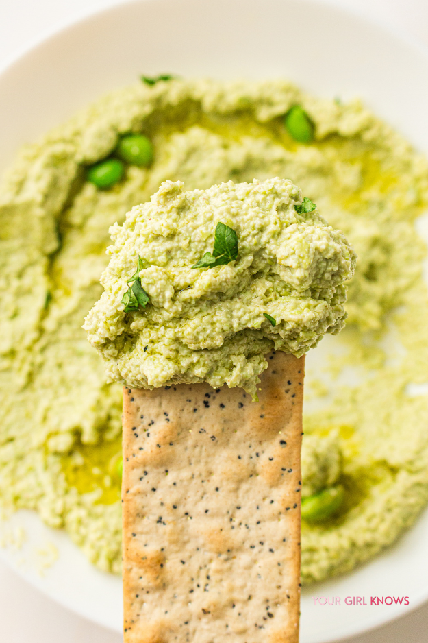 Easy Edamame Hummus You Can Make in Minutes (And Want to Put on Everything)