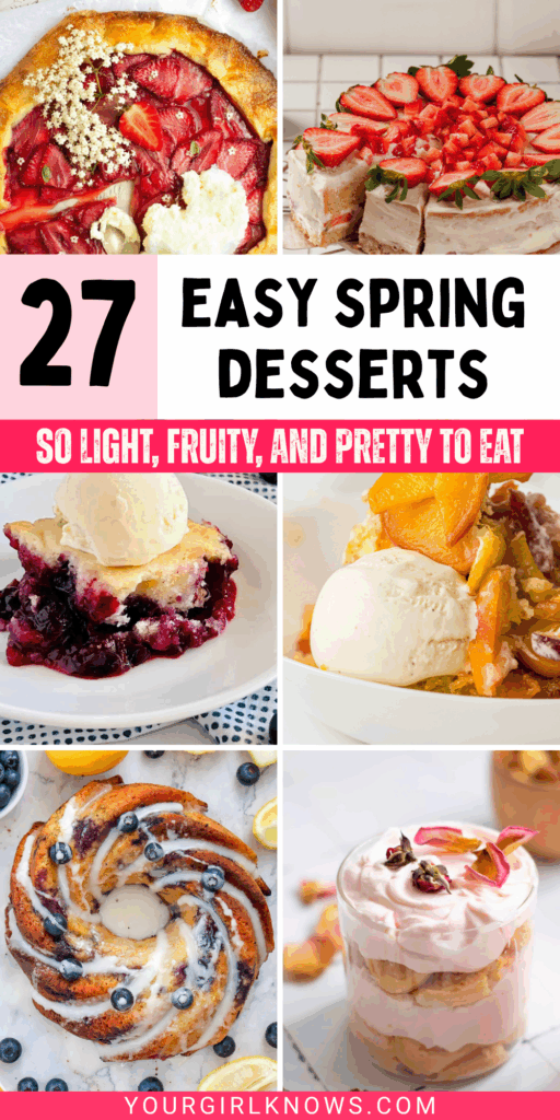 27 Spring Desserts That Taste Like the Season Finally Showed Up