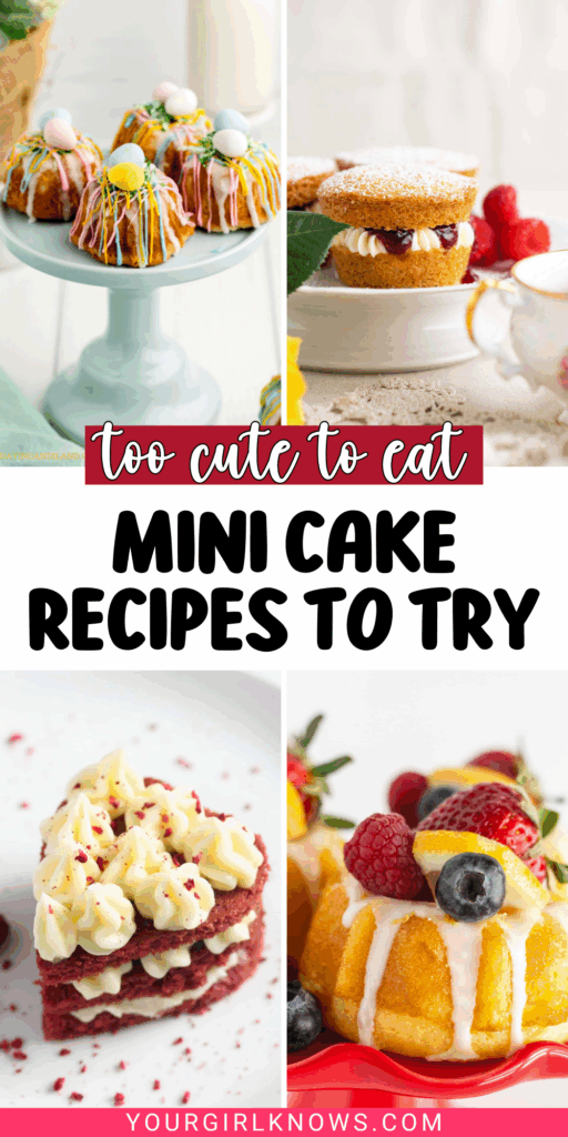 20 Mini Cake Recipes That Are Almost Too Cute to Eat (But Way Too Delicious to Resist) 20 Mini Cake Recipes That Are Almost Too Cute to Eat (But Way Too Delicious to Resist)