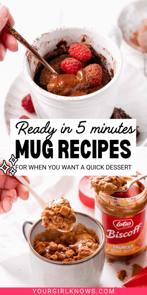 15 Easy Mug Recipes for When You Need Dessert in Under 5 Minutes 15 Easy Mug Recipes for When You Need Dessert in Under 5 Minutes