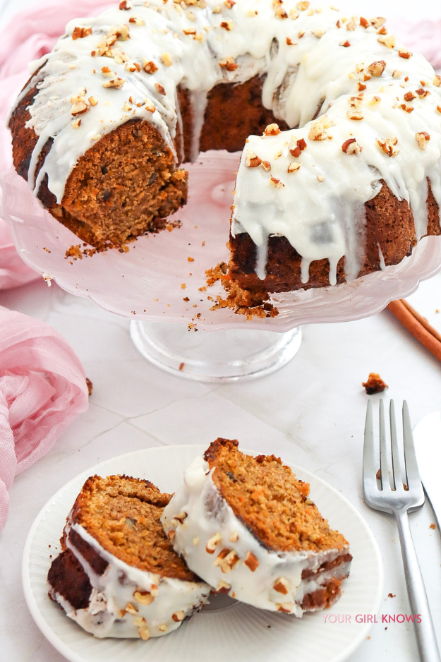 The Cinnamon Carrot Bundt Cake Recipe People Are Obsessively Saving for Spring The Cinnamon Carrot Bundt Cake Recipe People Are Obsessively Saving for Spring