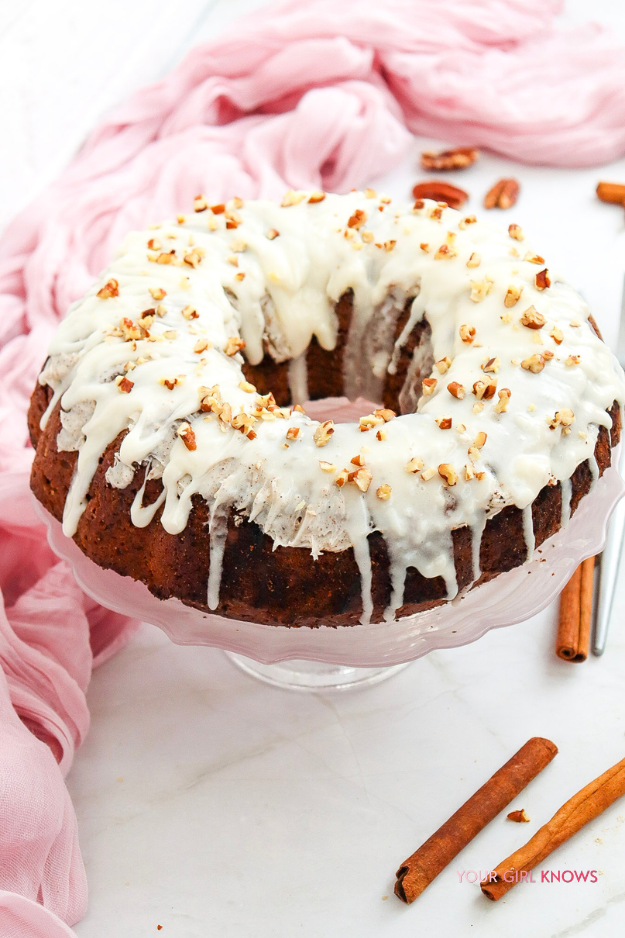 The Cinnamon Carrot Bundt Cake Recipe People Are Obsessively Saving for Spring The Cinnamon Carrot Bundt Cake Recipe People Are Obsessively Saving for Spring