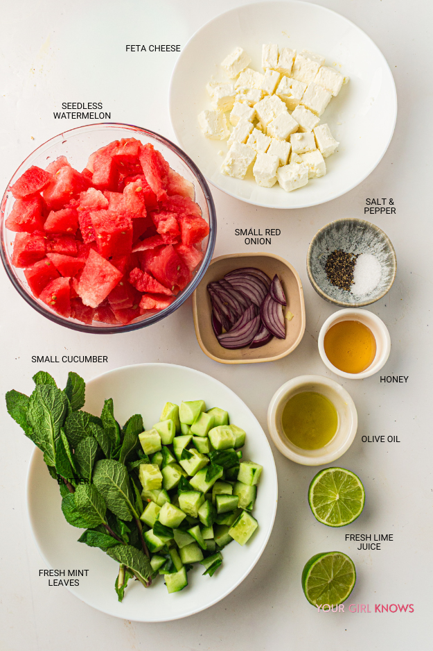 This Viral Watermelon Feta Salad Is Taking Over Summer