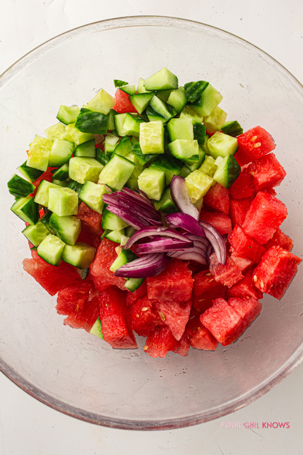 This Viral Watermelon Feta Salad Is Taking Over Summer