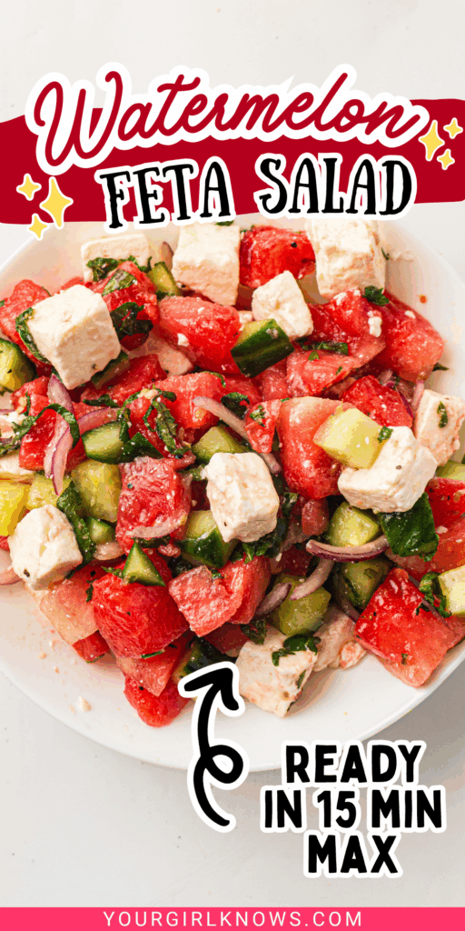 This Viral Watermelon Feta Salad Is Taking Over Summer
