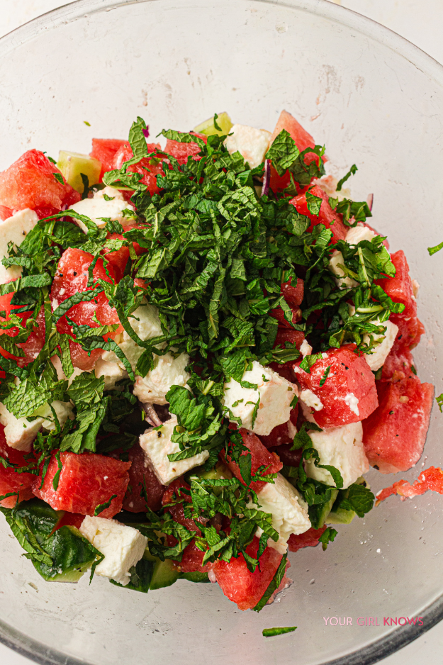 This Viral Watermelon Feta Salad Is Taking Over Summer