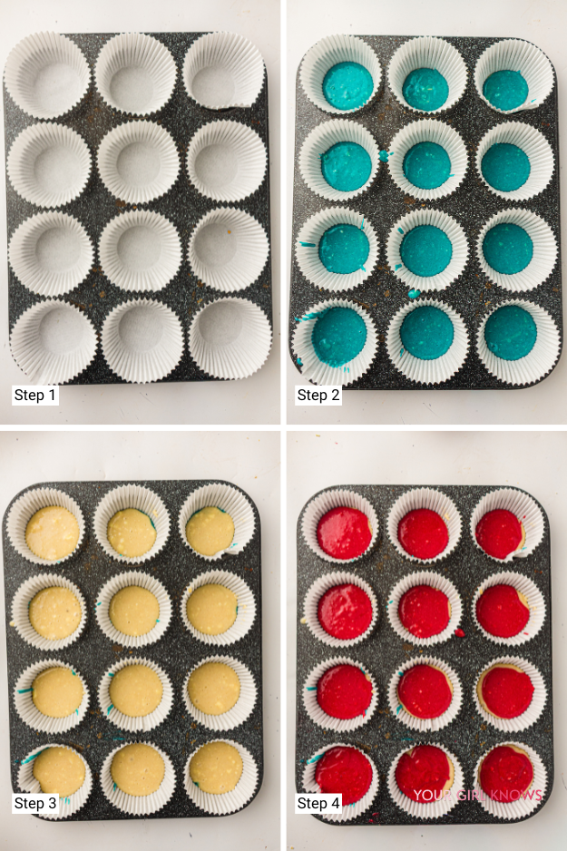 These Viral 4th of July Tie-Dye Cupcakes Are Too Cool to Skip