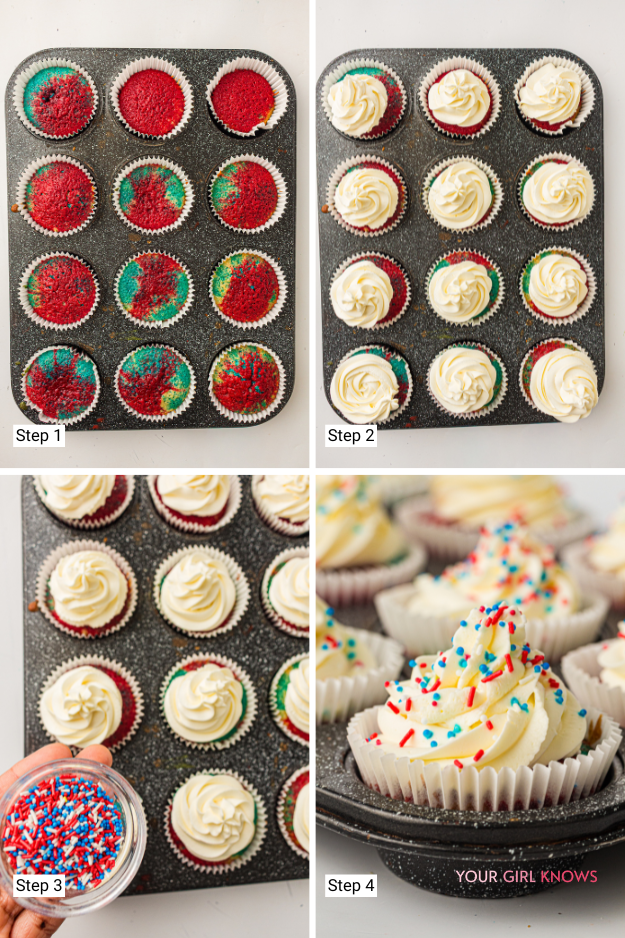 These Viral 4th of July Tie-Dye Cupcakes Are Too Cool to Skip