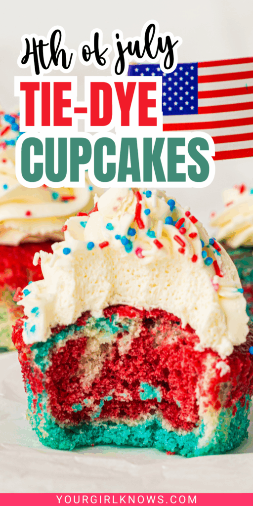 These Viral 4th of July Tie-Dye Cupcakes Are Too Cool to Skip