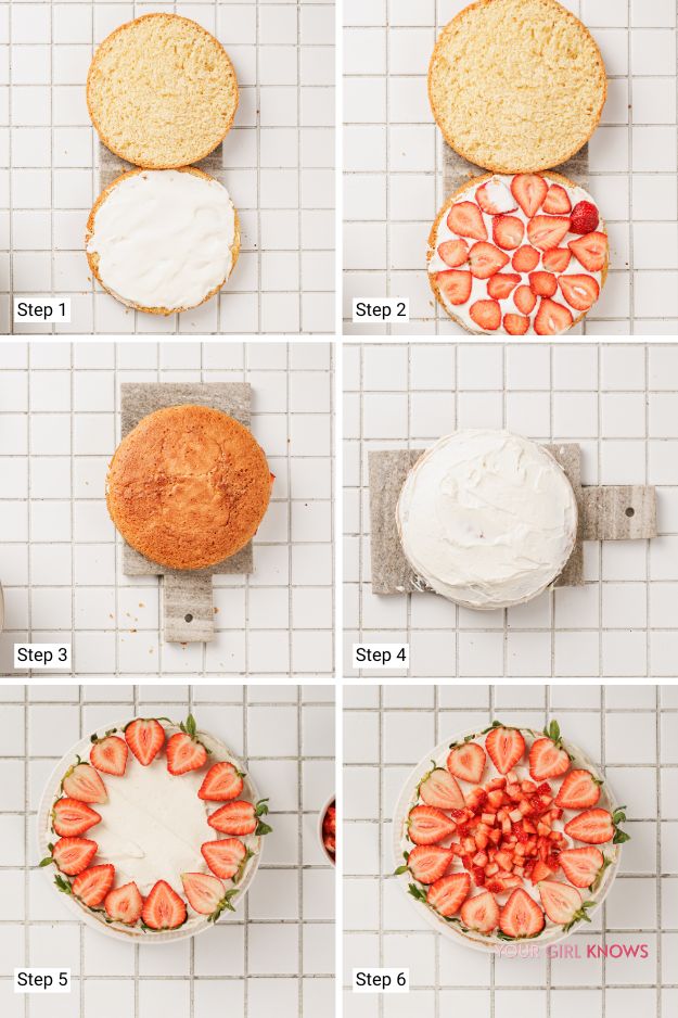 The Most Beautiful Strawberry Shortcake Layer Cake You'll Ever Make at Home