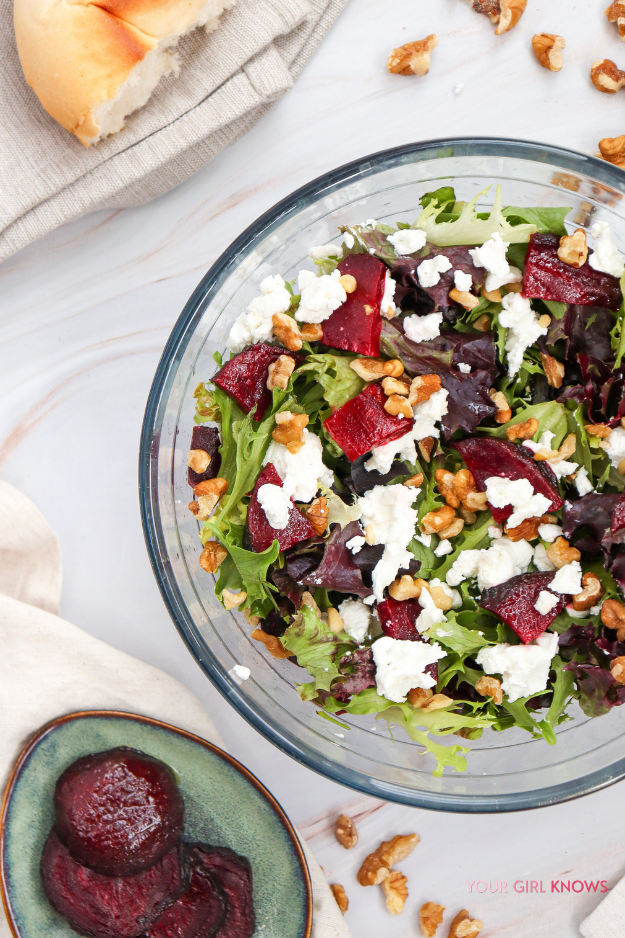 Grilled Beetroot Goat Cheese Salad That Feels Fancy but Is Shockingly Easy