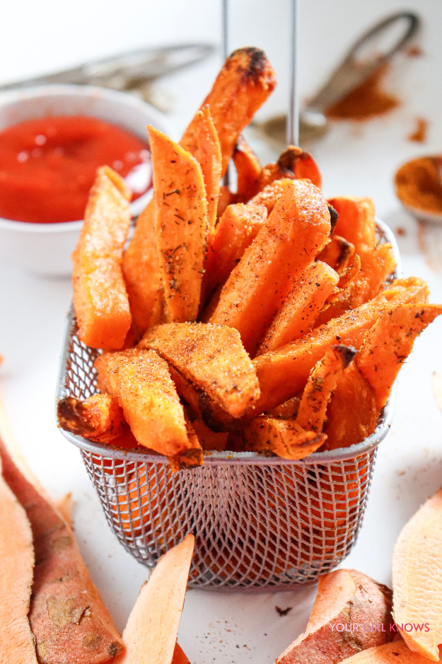 Air Fryer Sweet Potato Fries That Are Perfectly Crispy Every Time (Ready in Minutes)