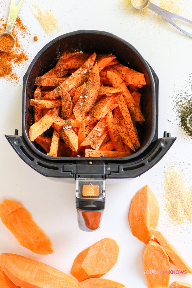 Air Fryer Sweet Potato Fries That Are Perfectly Crispy Every Time (Ready in Minutes)