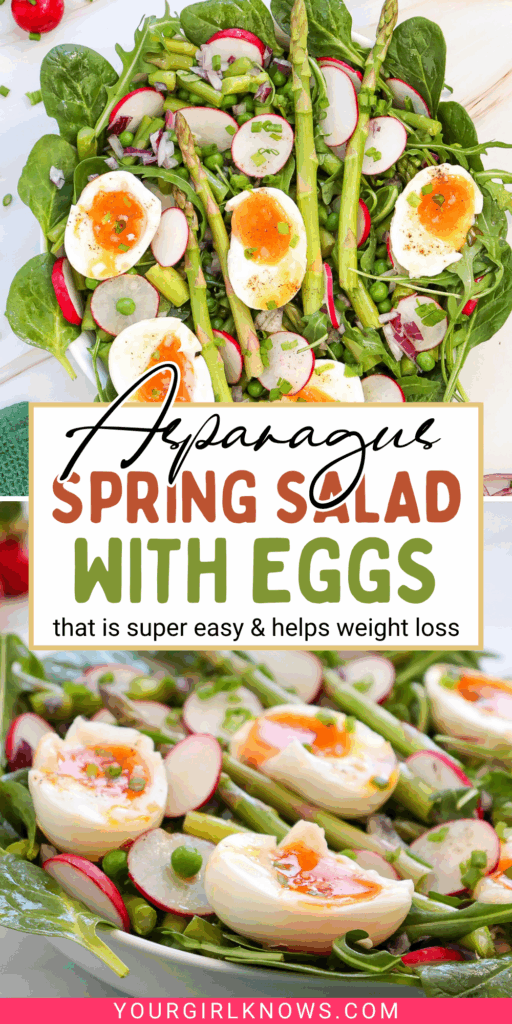 Healthy Asparagus Spring Salad with Soft Boiled Eggs That Actually Satisfies Healthy Asparagus Spring Salad with Soft Boiled Eggs That Actually Satisfies