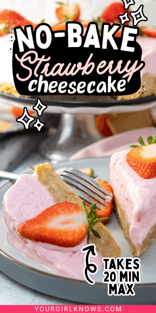 The Easiest No-Bake Strawberry Cheesecake Recipe (No Oven Needed) The Easiest No-Bake Strawberry Cheesecake Recipe (No Oven Needed)