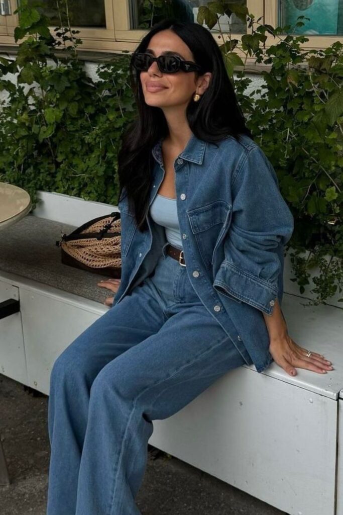 Denim on Denim Outfits Are Back and This List Proves It Was Never a Mistake relaxed coastal denim
