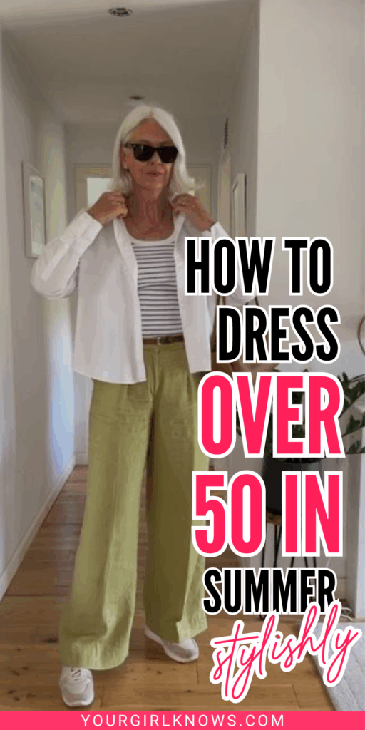How to Dress Over 50 in Summer Without Feeling Hot or Boring