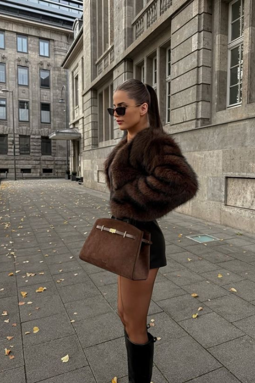 17 Fur Coat Outfits That Are Bold, Cozy, and Totally Statement-Making 17 Fur Coat Outfits That Are Bold, Cozy, and Totally Statement-Making