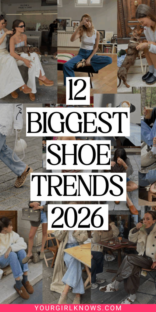 12 Biggest Shoe Trends 2026 Poised to Dominate the Fashion World