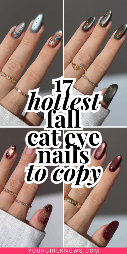 17 Fall Cat Eye Nails So Mesmerizing You’ll Keep Staring at Them 17 Fall Cat Eye Nails So Mesmerizing You’ll Keep Staring at Them