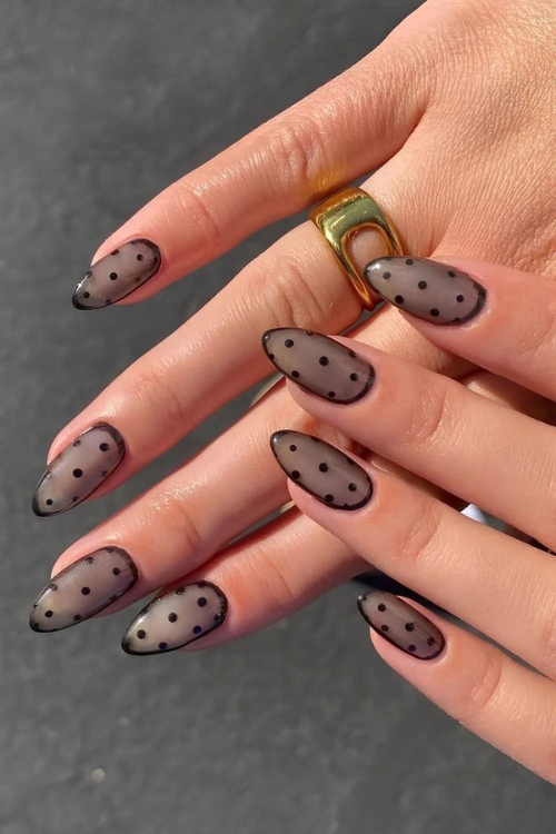 33 Polka Dot Nails That Make You Forget About French Tips