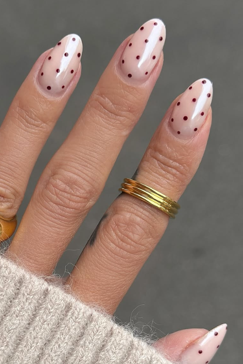 33 Polka Dot Nails That Make You Forget About French Tips
