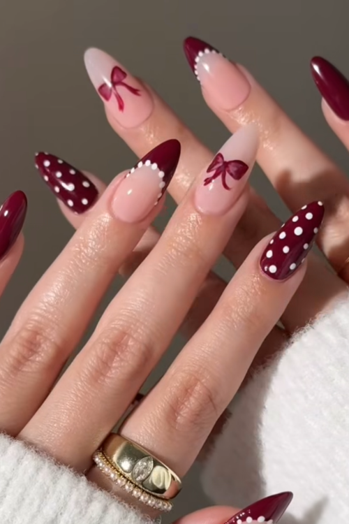 33 Polka Dot Nails That Make You Forget About French Tips