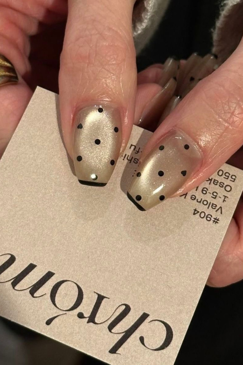33 Polka Dot Nails That Make You Forget About French Tips