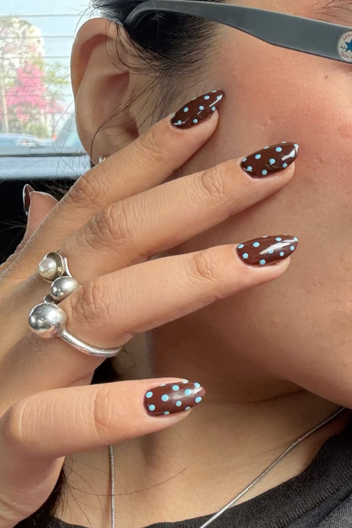 33 Polka Dot Nails That Make You Forget About French Tips