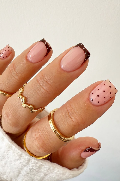 33 Polka Dot Nails That Make You Forget About French Tips
