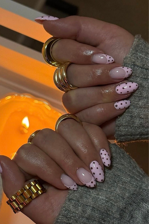 33 Polka Dot Nails That Make You Forget About French Tips