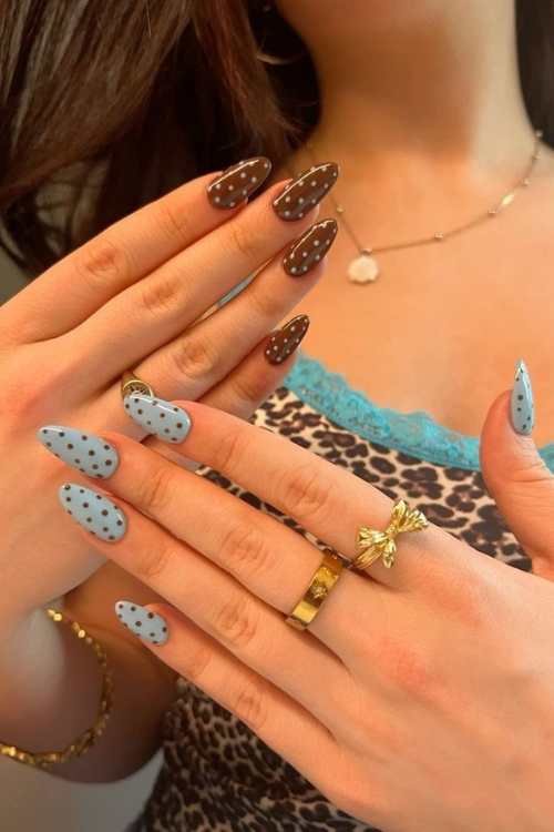 33 Polka Dot Nails That Make You Forget About French Tips