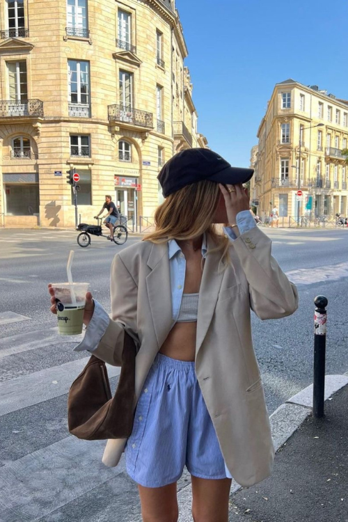 31 Cute Boxer Shorts Outfits Every Cool Girl Is Pinning Right Now