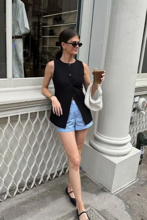 31 Cute Boxer Shorts Outfits Every Cool Girl Is Pinning Right Now