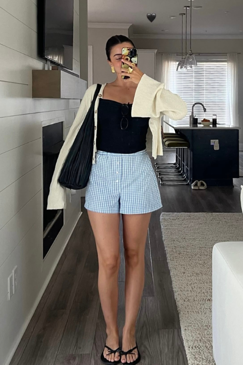 31 Cute Boxer Shorts Outfits Every Cool Girl Is Pinning Right Now
