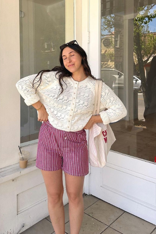 31 Cute Boxer Shorts Outfits Every Cool Girl Is Pinning Right Now