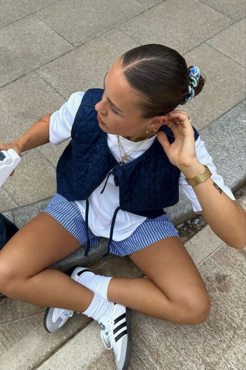 31 Cute Boxer Shorts Outfits Every Cool Girl Is Pinning Right Now