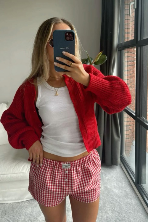 31 Cute Boxer Shorts Outfits Every Cool Girl Is Pinning Right Now