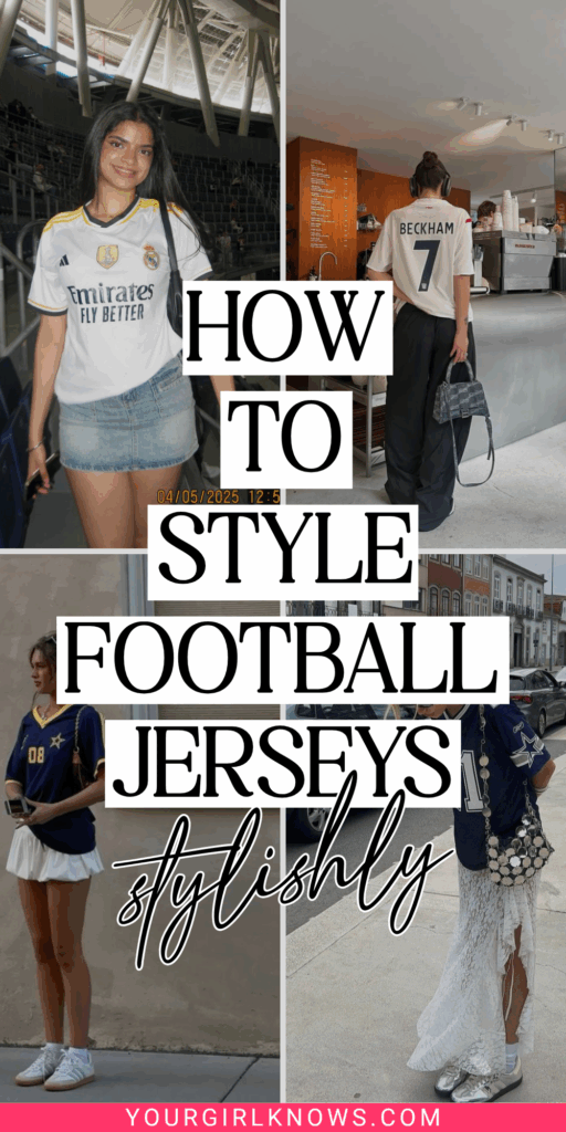 18 Football Jersey Outfits You’ll Want to Wear Even When You’re Not at a Game