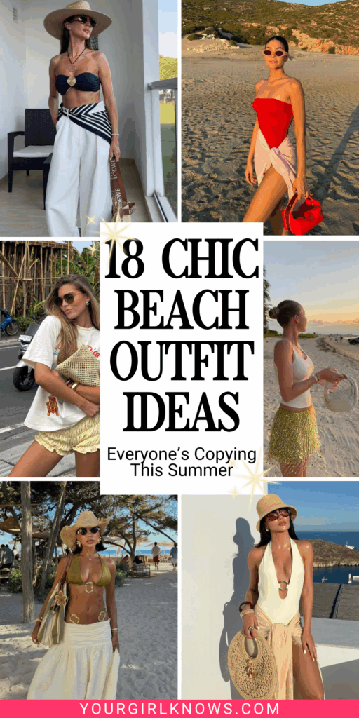 19 Chicest Beach Outfits That Belong in Your Summer Photo Dump